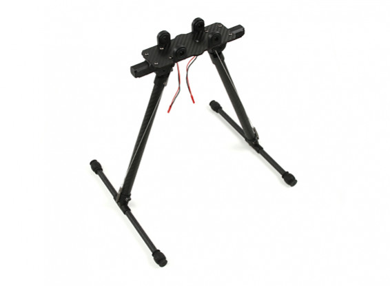 HML 650 Retractable Carbon Landing Gear for Multi-Rotors with Control Unit