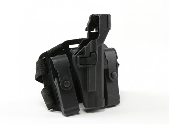 Emerson BH style LEVEL 3 Weapon Light Holster set (M1911, Black)