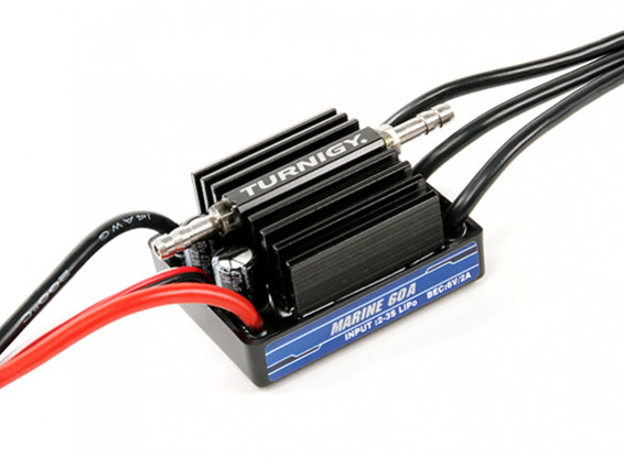 Turnigy Marine 60A BEC Waterproof Speed Controller with Water Cooling