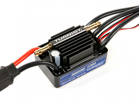 Turnigy Marine 120A BEC Waterproof Speed Controller with Water Cooling