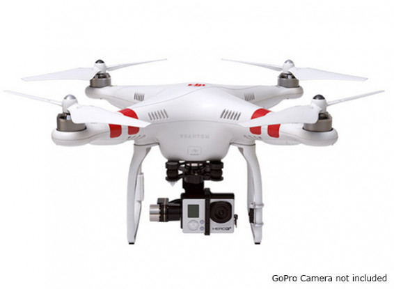 DJI Phantom 2 Quad Copter and ZENMUSE H3-3D 3-Axis Gimbal Combo (Ready To Fly)