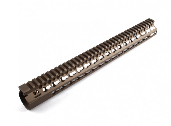 Dytac Bravo Rail 15 inch for Systema PTW profile (1 1/4" /18, Dark Earth)