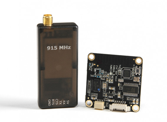 Micro HKPilot Telemetry Radio Module with On Screen Display (OSD) unit - 915MHz.