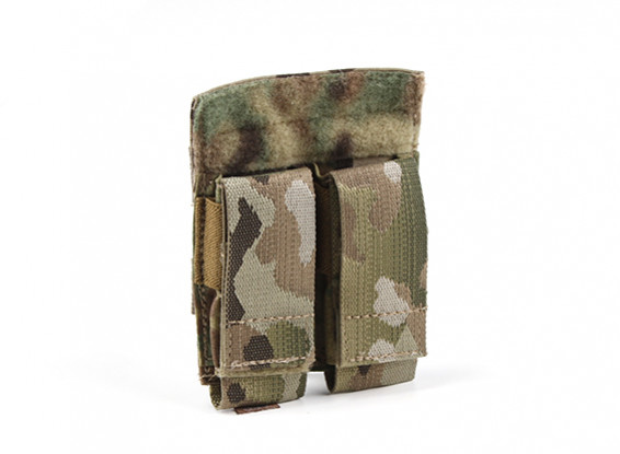 Grey Ghost Gear Double Pistol Mag Pouch(Multicam)