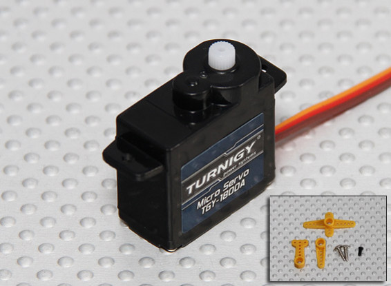 Turnigy™ TGY-1800A Servo 1.5kg / 0.10sec / 8g