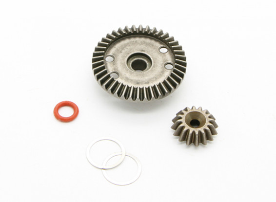 16T/40T Diff. Gear - BZ-444 Pro 1/10 4WD Racing Buggy