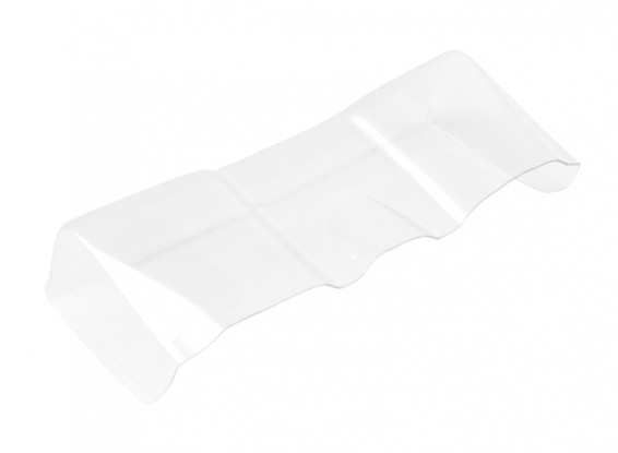Clear Rear Wing (PVC) - BZ-444 1/10 4WD Racing Buggy
