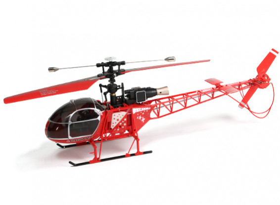 WLToys V915 2.4G 4CH Helicopter (Ready To Fly) - Red