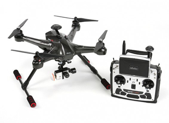 Walkera Scout X4 FPV Quadcopter with F12E, Bluetooth Datalink, G-3D, iLookplus (Ready To Fly)