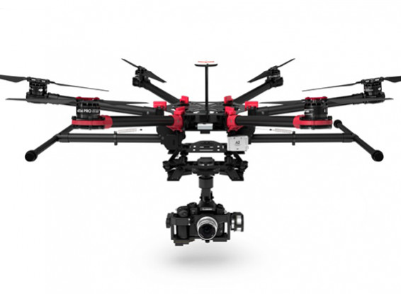 DJI S900 Spreading Wings w/Zenmuse Z15-GH4 Gimbal and A2 Flight Control System Combo