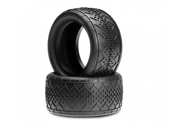 JCONCEPTS Bar Codes V2 1/10th Buggy Rear Tyres - Gold (Indoor Soft) Compound