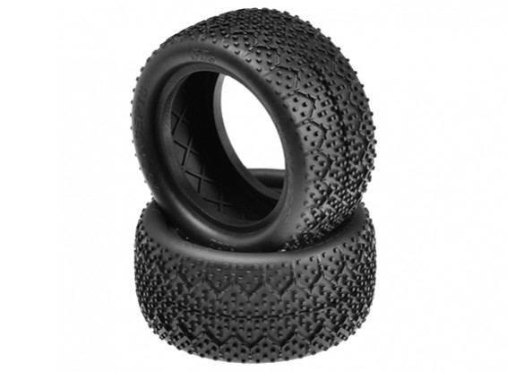 JCONCEPTS 3Ds 1/10th Buggy Rear Tires - Black (Mega Soft) Compound