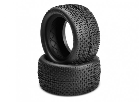 JCONCEPTS Splitters 1/10th Buggy Rear Tires - Black (Mega Soft) Compound