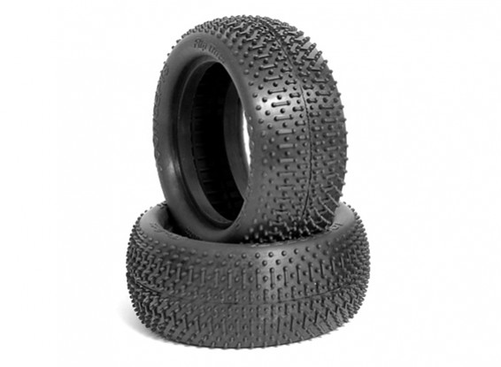 JCONCEPTS Flip Outs 1/10th 4WD Buggy Front Tires - Green (Super Soft) Compound