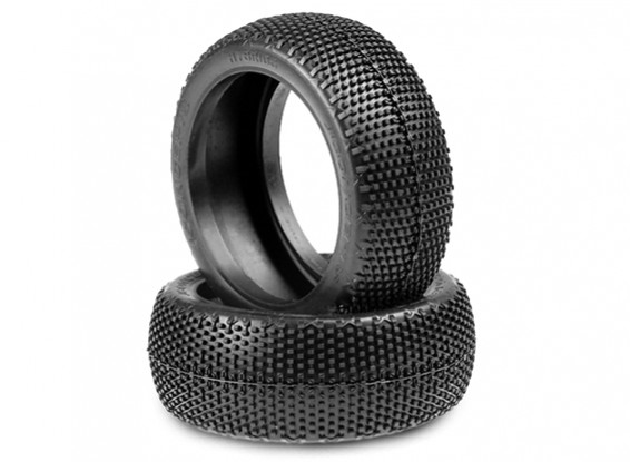 JCONCEPTS Hybrids 1/8th Buggy Tires - Green (Super Soft) Compound