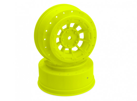JCONCEPTS Hazard - SC10B - Front Wheel - Yellow