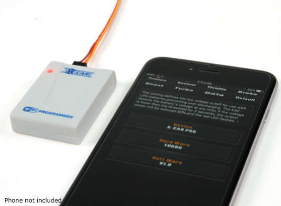 X-CAR Beast Pro Wifi ESC Programmer - Android App