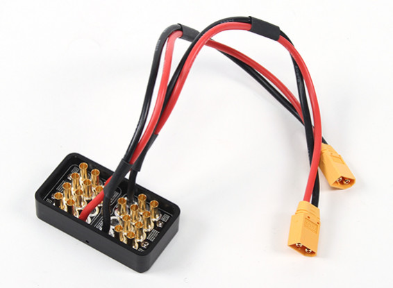 High Current/High Voltage Power Distribution Board for Multi-copters 40~60A Capacity