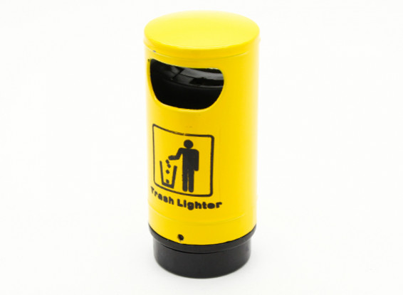 1/10 Scale Trash Can - Yellow