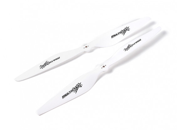 Multistar Timber T-Style Propeller 18x6.5 White (CW/CCW) (2pcs)