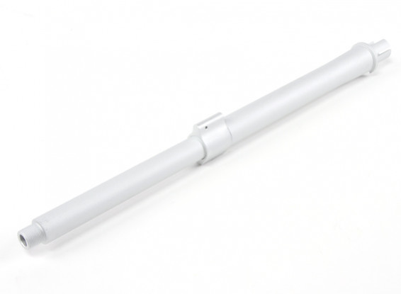 Dytac 14.5 Inch Mid-length Outer Barrel Assembly for Marui M4 (Silver)