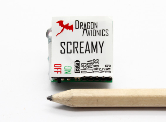 Screamy Lost Model Alarm With Battery Backup And Low Voltage Alarm