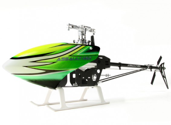 Assault 450DFC Belt Drive Flybarless 3D Helicopter Kit