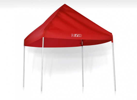 NZO 1/10 Pit Tent - Red