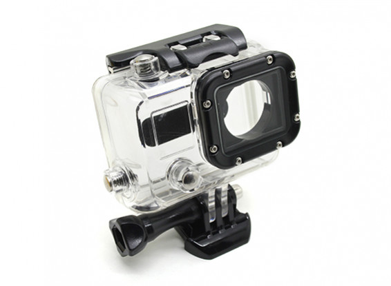 Skeleton Protective Housing with Lens for GoPro Hero 3