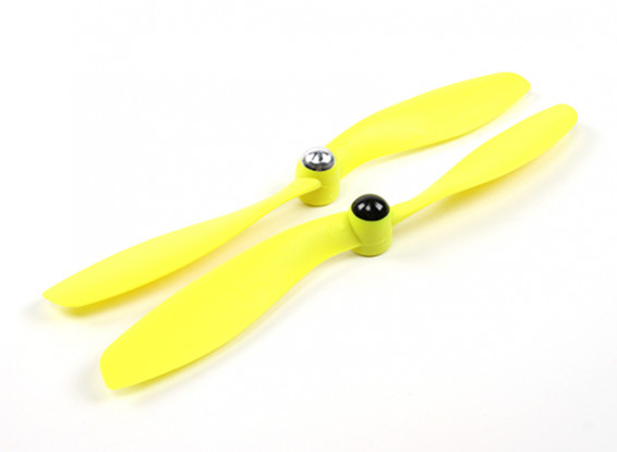 Self Tightening Propeller 8x4.5 Yellow (CW/CCW) (2pcs)