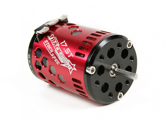 TrackStar 17.5T Stock Spec Sensored Brushless Motor V2 (ROAR approved)