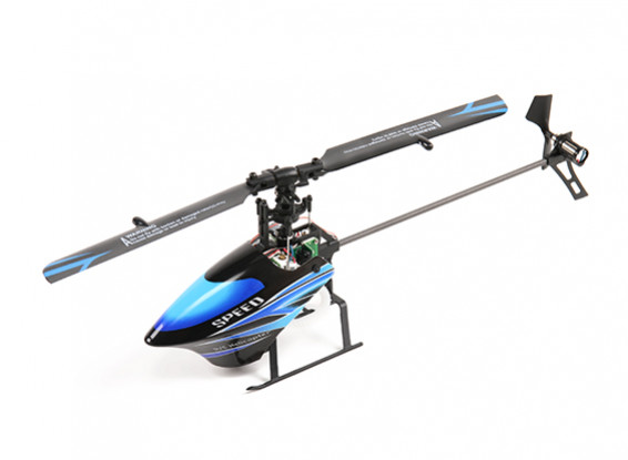 WL Toys V933 Skylark CCPM 6 Channel Flybarless Helicopter Ready to Fly 2.4GHz (Blue)
