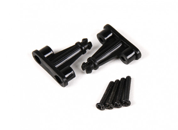 FX071C 2.4GHz 4CH Flybarless RC Helicopter Replacement Canopy Mounts with Screws (2pcs)