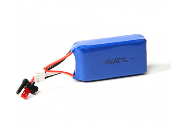 FX070C 2.4GHz 4CH Flybarless RC Helicopter Replacement 1100mah 11.1V LiPoly Battery