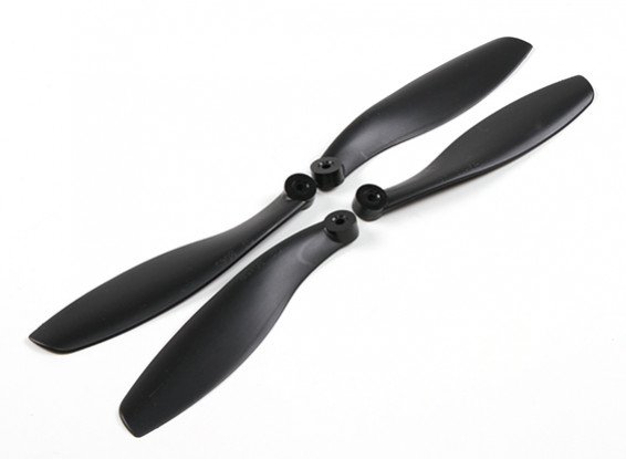 Gemfan Folding Propeller 9.3x4.5 Black (CW/CCW) (2pcs)