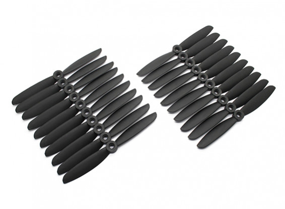 Gemfan Multirotor CRP Bulk Pack 5x4.5 Black (CW/CCW) (10 Pairs)