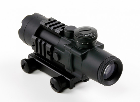 Aim-O 4x32 Illumination Tactical Compact Scope (Black)