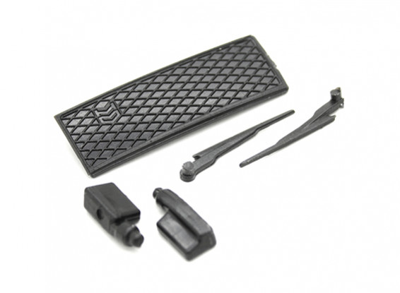 Wiper/Side Mirror/Grill Set - OH35P01 1/35 Rock Crawler Kit