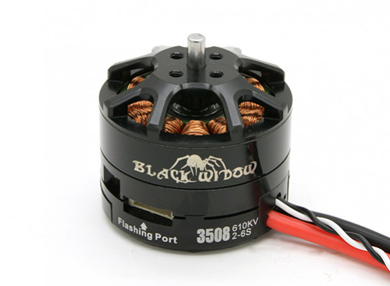 Black Widow 3508-610Kv With Built-In ESC CW/CCW