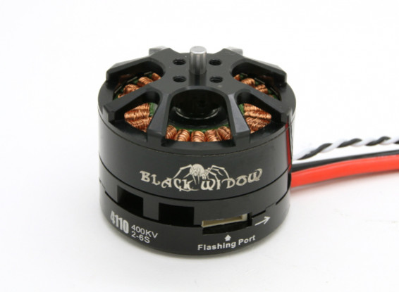 Black Widow 4110-400Kv With Built-In ESC CW/CCW