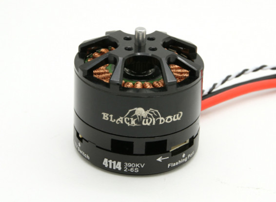 Black Widow 4110-460Kv With Built-In ESC CW/CCW