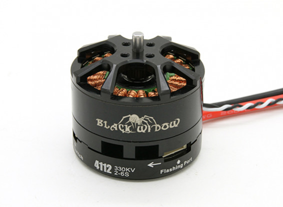 Black Widow 4112-320Kv With Built-In ESC CW/CCW