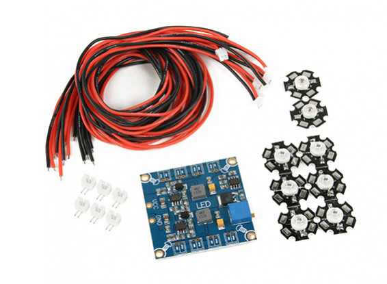 Frequency Adjustable Octocopter LED Light Module Set