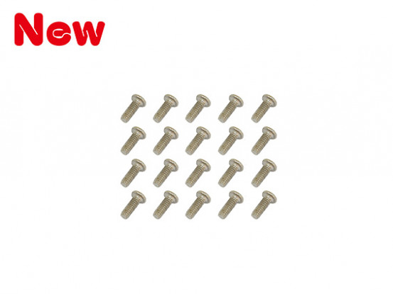 Gaui 100 & 200 Mechine Screws(M1.4x4)x20pcs