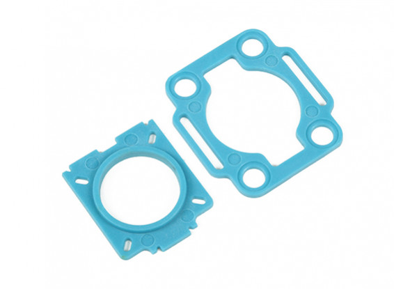 HobbyKing™ Color 250 Mobius / COMS Mounting Plates (Blue)