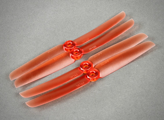 Ghost 6030 Red Propellers For Night Flying LED Illumination Set Of 4 (CW/CCW) 