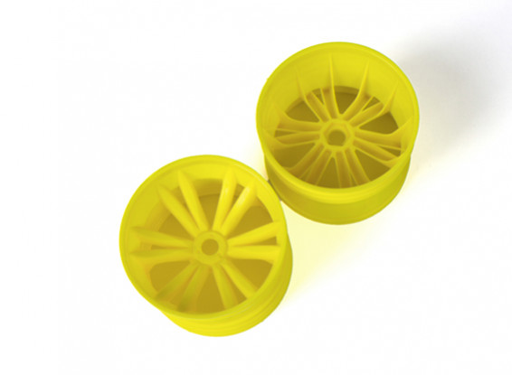 BSR Berserker 1/8 Electric Truggy - Rim (Yellow) (1 pair) 817251-Y