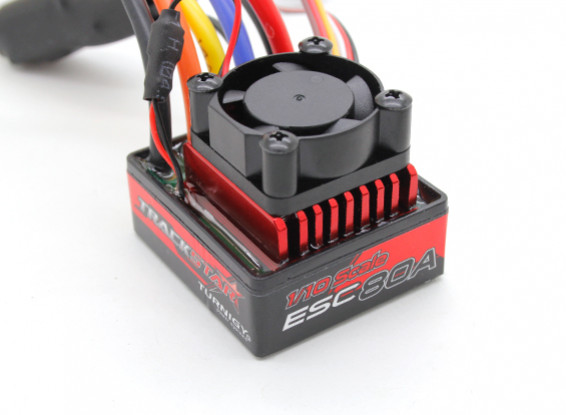 TrackStar Waterproof Brushless 1/10th 80A