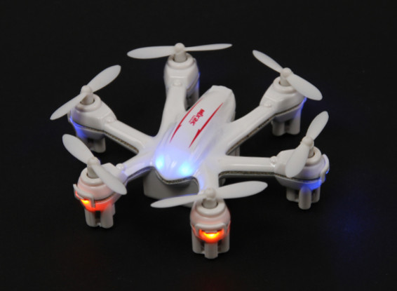 MJX X900 Nano Hexcopter With 6-Axis Gyro Mode 2 Ready To Fly (White)