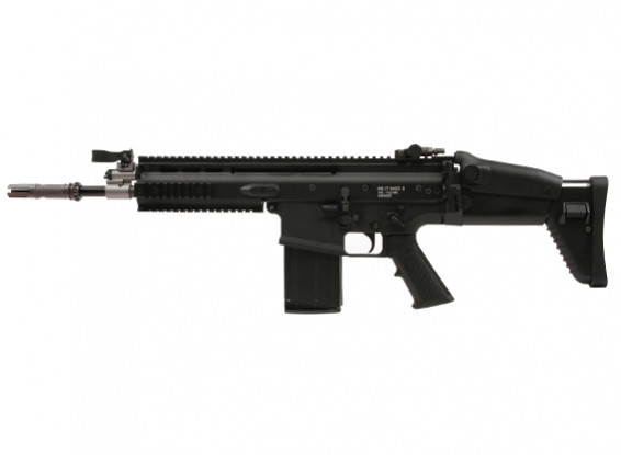 WE SCAR-H Open Chamber GBB Rifle (Black)